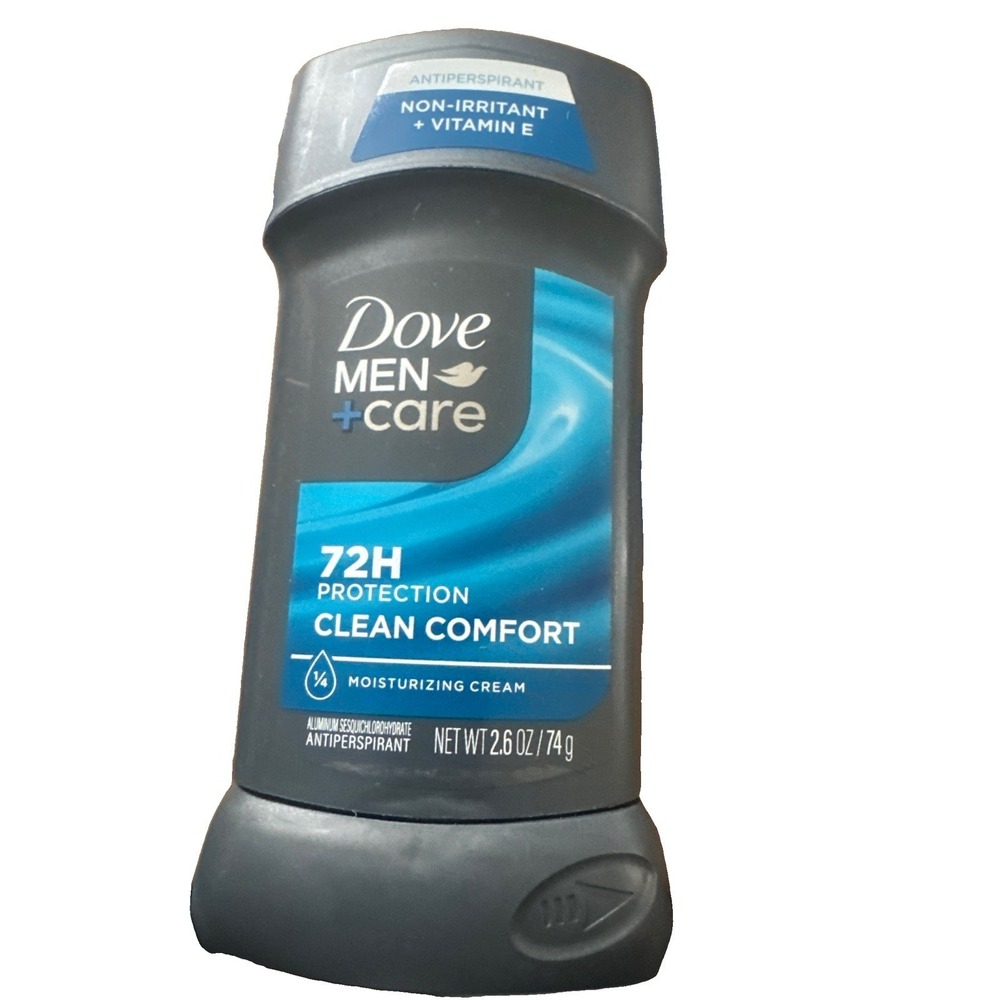 4‎ PACK Dove Men+Care Antiperspirant Deodorant Stick, Clean Comfort 2.6 oz